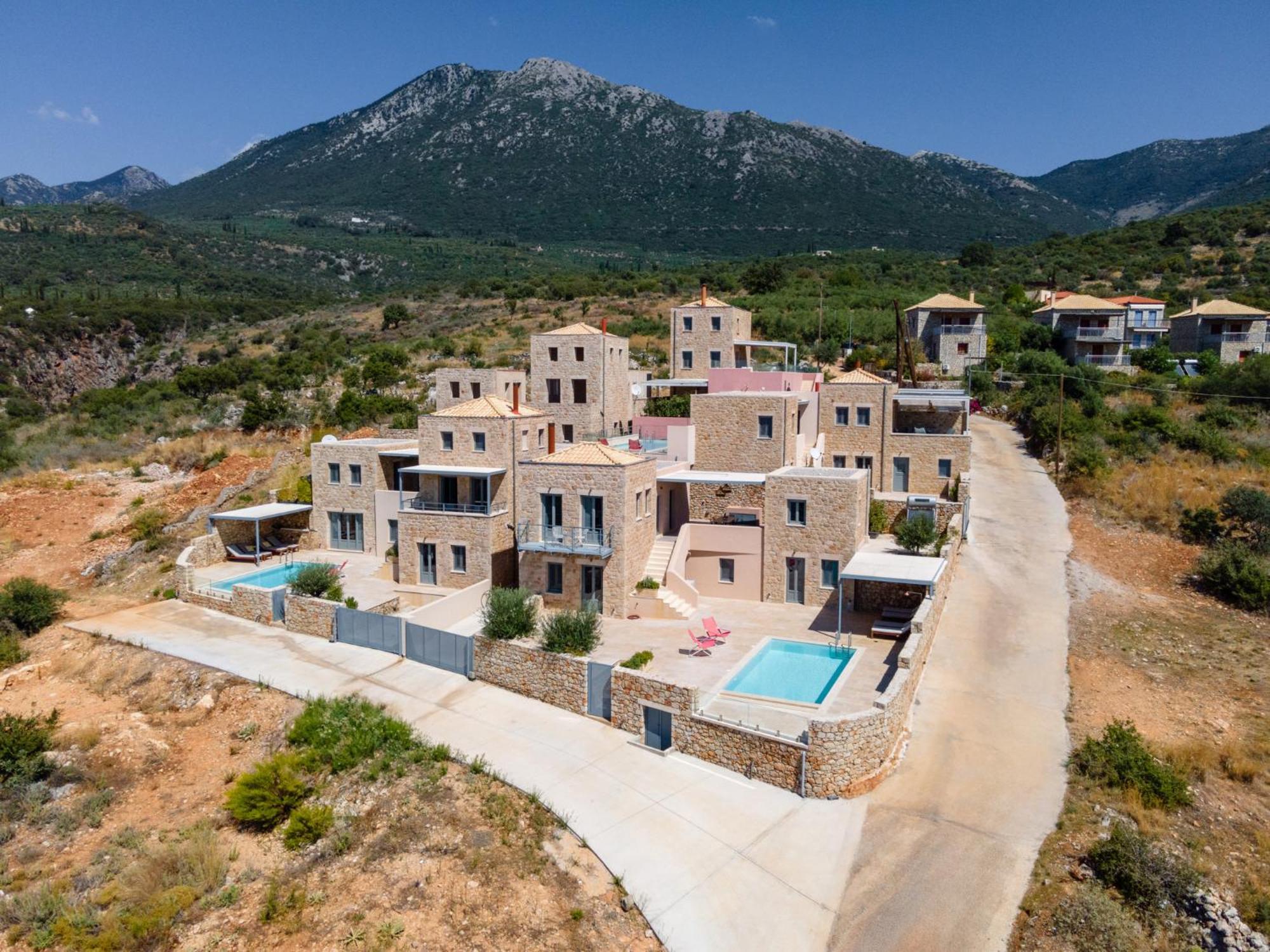 Patio Villas Complex Stoúpa Buitenkant foto